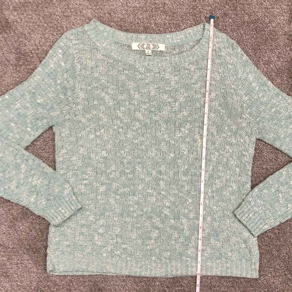 Pink Rose Crew Neck Sweater